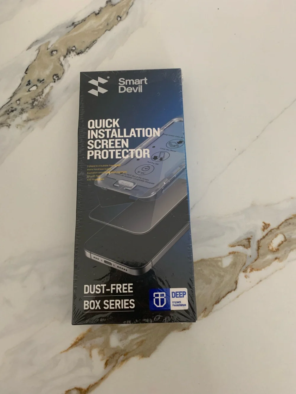 Quick Installation Screen Protector - Black